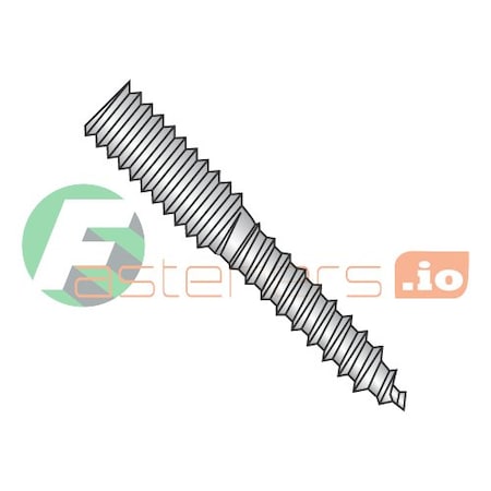 Newport Fasteners Hanger Bolt, 1/4"-20 Thread to 2 in, Stainless Steel, 100 PK 604655